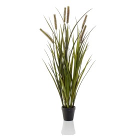 Emerald Hierba de totora artificial en maceta 85 cm