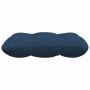 Cojines para asiento 4 pcs Azul 45 x 45 x 12 cm tela