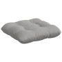 Cojines para asiento 4 pcs Gris Claro 45 x 45 cm