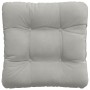 Cojines para asiento 4 pcs Gris Claro 45 x 45 cm