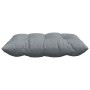 Cojines para asiento 2 pcs Gris Claro 40 x 40 x 6 cm tela