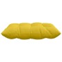 Cojines para asiento 2 pcs Amarillo Claro 40 x 40 x 6 cm tela