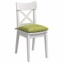 Cojines para asiento 2 pcs Verde claro 40 x 40 x 6 cm tela