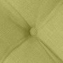 Cojines para asiento 2 pcs Verde claro 40 x 40 x 6 cm tela
