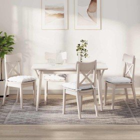 Cojines para asiento 2 pcs 40 x 40 x 6 cm tela en Cojines para sillas y sofás | Comprar online en Foro24