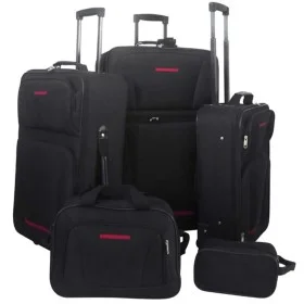 5-piece black travel suitcase set by vidaXL, Suitcases - Ref: Foro24-90154, Price: 103,82 €, Discount: %