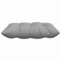 Cojines para asiento 2 pcs Gris Nube 40 x 40 x 6 cm tela
