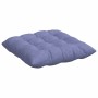 Cojines para asiento 2 pcs Azul jeans 40 x 40 x 6 cm tela
