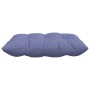 Cojines para asiento 2 pcs Azul jeans 40 x 40 x 6 cm tela