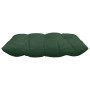 Cojines para asiento 4 pcs Verde oscuro 40 x 40 x 6 cm
