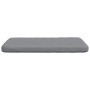 Cojines para asiento 4 pcs Gris Claro 40 x 40 x 3 cm tela