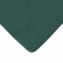 Cojines para asiento 4 pcs Verde oscuro 40 x 40 x 3 cm tela