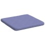 Cojines para asiento 4 pcs Azul jeans 40 x 40 x 3 cm tela