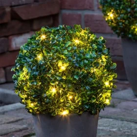 HI Buchsbaumkugel mit LED Durchmesser 25 cm von HI, Künstliche Flora - Ref: Foro24-446180, Preis: 33,30 €, Rabatt: %