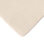 Cojines para asiento 4 pcs Beige 40 x 40 x 3 cm