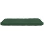 Cojines para asiento 4 pcs Verde oscuro 40 x 40 x 3 cm