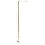 H&S Collection Table hook with clamp gold 20x90 cm by H&S Collection, Table accessories - Ref: Foro24-446739, Price: 22,05 €,...