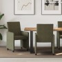 Sillas de comedor 2 pcs Verde ejército 57 x 66 x 94 cm