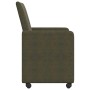 Sillas de comedor 2 pcs Verde ejército 57 x 66 x 94 cm