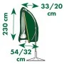 Nature Schutzhülle für geneigte Sonnenschirme 54/32x230 cm von Nature, Regenschirmhüllen - Ref: Foro24-446412, Preis: 37,03 €...
