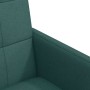 Sillas de comedor 2 pcs Verde oscuro 58 x 65 x 94 cm tela