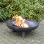 Esschert Design Brasero acero 70 cm de Esschert Design, Chimeneas - Ref: Foro24-442390, Precio: 136,62 €, Descuento: %