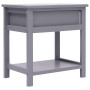 Bedside tables 2 units gray Paulownia wood 40x29x42cm by vidaXL, Nightstands - Ref: Foro24-284051, Price: 64,70 €, Discount: %