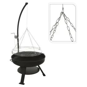 ProGarden VAGGAN Kohlenbecken mit Grill 60 cm von ProGarden, Kamine - Ref: Foro24-446779, Preis: 178,06 €, Rabatt: %