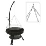 ProGarden VAGGAN brazier with barbecue 60 cm by ProGarden, Chimneys - Ref: Foro24-446779, Price: 181,35 €, Discount: %