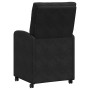 Sillas de comedor 2 pcs Negro 58 x 67 x 97 cm Terciopelo