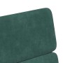 Sillas de comedor 2 pcs Verde oscuro 58 x 65 x 98 cm Terciopelo