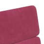 Sillas de comedor 2 pcs Rojo vino tinto 58 x 65 x 98 cm