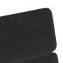 Sillas de comedor 2 pcs Negro 58 x 65 x 98 cm Terciopelo