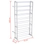 Shoe rack 2 Units by vidaXL, Shoe racks and shoe organizers - Ref: Foro24-60718, Price: 33,76 €, Discount: %