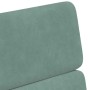 Sillas de comedor 2 pcs Verde mar 58 x 65 x 98 cm Terciopelo