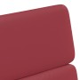 Sillas de Comedor con Ruedas con ruedas 2 pcs Rojo vino tinto en Sillas de comedor | Comprar online en Foro24