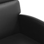 Sillas de comedor 2 pcs Negro 58 x 65 x 98 cm Cuero sintético