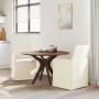 Sillas de comedor con ruedas 2 pcs Beige 57 x 67 x 95 cm Lino en Sillas de comedor | Comprar online en Foro24