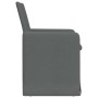 Sillas de comedor 2 pcs Gris oscuro 57 x 67 x 95 cm tela en Sillas de comedor | Comprar online en Foro24