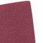 Sillas de comedor 2 pcs Rojo vino tinto 57 x 67 x 95 cm tela