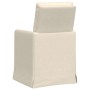 Sillas de comedor 2 pcs Beige 57 x 67 x 98 cm Lino