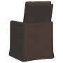 Sillas de comedor 2 pcs Gris oscuro 57 x 67 x 98 cm Lino