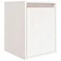 TV-Möbel 8-teilig aus massivem weißem Kiefernholz von vidaXL, TV-Möbel - Ref: Foro24-3100195, Preis: 401,95 €, Rabatt: %