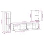 Muebles para TV 4 piezas madera maciza de pino blanco de vidaXL, Muebles TV - Ref: Foro24-3100230, Precio: 225,30 €, Descuent...