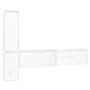 Muebles para TV 4 piezas madera maciza de pino blanco de vidaXL, Muebles TV - Ref: Foro24-3100280, Precio: 207,32 €, Descuent...