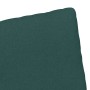 Sillas de comedor 2 pcs Verde oscuro 57 x 67 x 98 cm tela