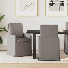 Sillas de comedor 2 pcs Taupé 57 x 67 x 98 cm tela en Sillas de comedor | Comprar online en Foro24