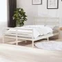 Estructura de cama madera maciza pino blanco 120x190 cm de vidaXL, Camas y somieres - Ref: Foro24-3103684, Precio: 135,64 €, ...