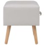 Nachttische 2 Einheiten 40x35x40 cm weißes Kunstleder von vidaXL, Nachttische - Ref: Foro24-276380, Preis: 102,11 €, Rabatt: %