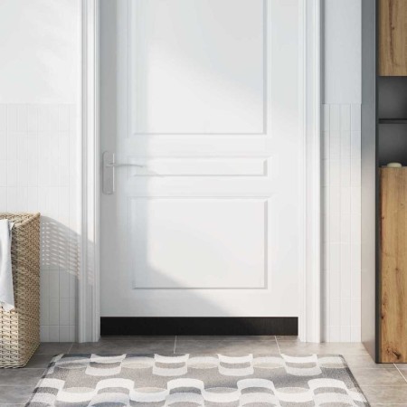 Sellos de cepillo de puerta atornillables 2 pcs Marrón 100 cm